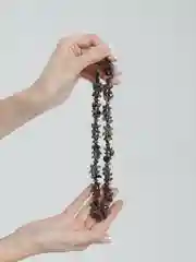 Бусы из натурального кварца