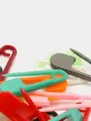 Набор булавок, 2,6 см, 20 штук, разноцветный