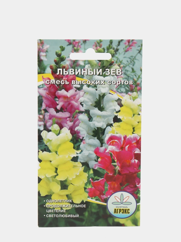 Семена цветов "Львиный зев смесь высоких сортов", О, 0,1 г