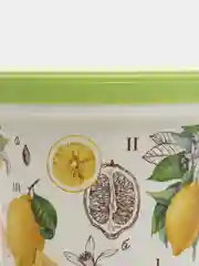 Банка с декором, крышка в комплекте, цвет зеленый, 1 л