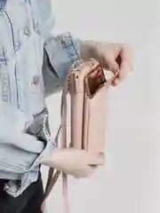 Розовый сумка кошелек женская