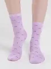 Лавандовый женские носки