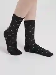 Черный женские носки