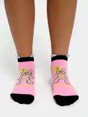 Розовый носки женские