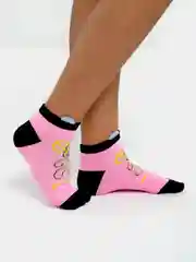 Розовый носки женские