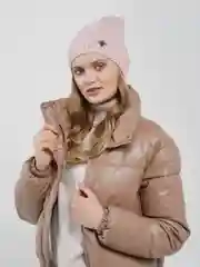 Конфетный женская шапка "Морозко", бини для девочек