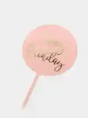 Конфетный топпер "Happy Birthday"
