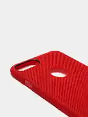 Красный iphone 7+ / 8 Plus чехол пластиковый с перфорацией