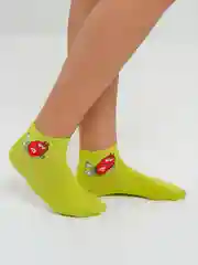 Зеленый носки женские