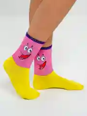 Желтый носки женские, высокие