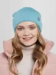 Лазурный шапка для девочек на флисе BEAR