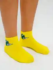 Желтый носки женские