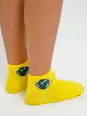 Желтый носки женские