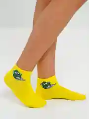 Желтый носки женские
