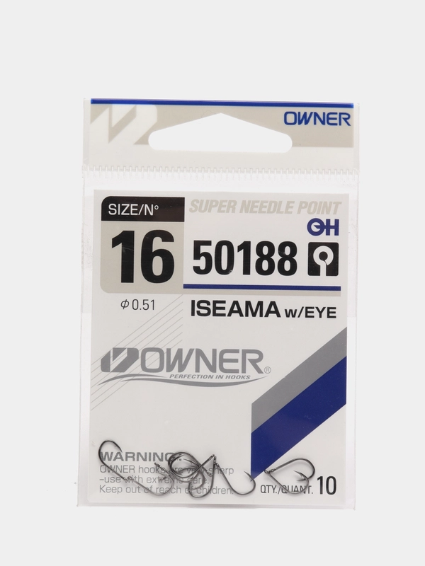 Рыболовные крючки Owner 50188 Iseama w/EYE