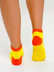 Желтый носки женские