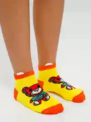 Желтый носки женские