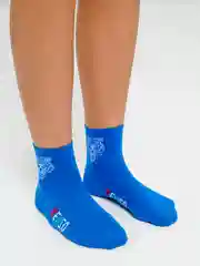 Синий носки женские средней длины