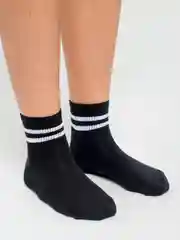 Черный носки Барт цветные с рисунком