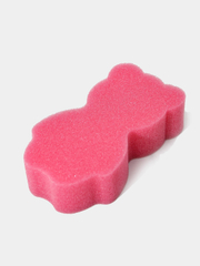 Губка детская "Мишка", 14,5 х 9 см