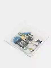 Серебряный 3d наклейки стикеры на телефон