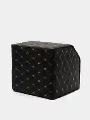 Коричневый саквояж в багажник не большой. 30*30 см из экокожи.
