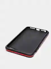 Красный iphone 7/8/SE 2020, 7 Plus/8 Plus, 6/6s, 6 Plus/6s Plus чехол силиконовый с рельефом