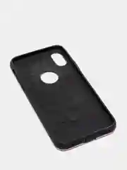Золотой iphone X / XS  чехол силикон + пластик с эффектом "металлик"