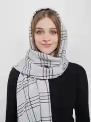 Белый палантин