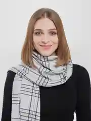 Белый палантин