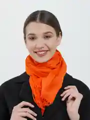 Оранжевый палантин