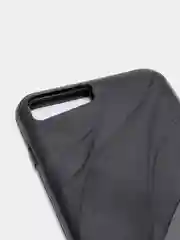 Черный iphone 7/8/SE 2020, 7 Plus/8 Plus, 6/6s, 6 Plus/6s Plus чехол силиконовый с рельефом