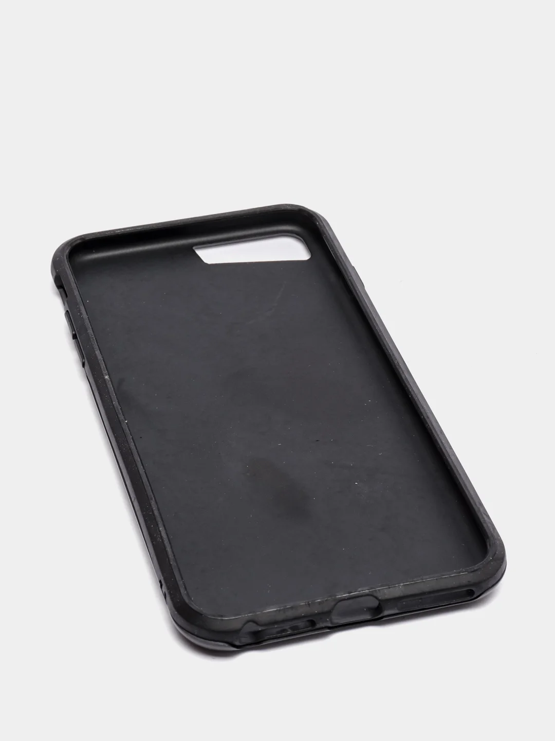 Черный iphone 7/8/SE 2020, 7 Plus/8 Plus, 6/6s, 6 Plus/6s Plus чехол силиконовый с рельефом