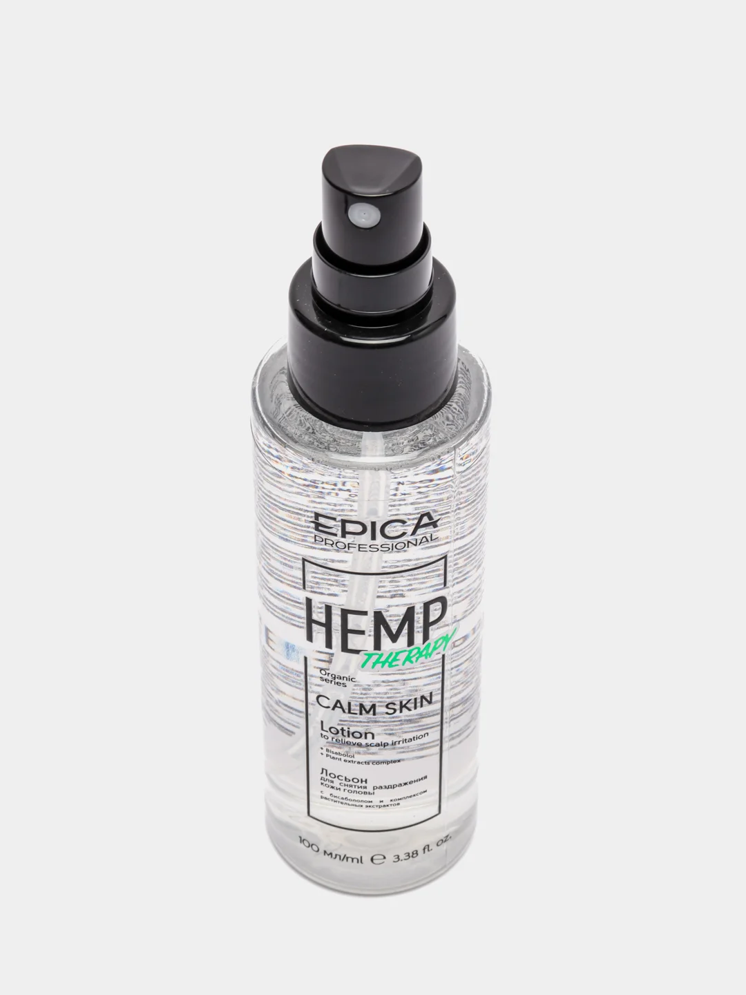 Лосьон для снятия раздражения кожи головы Epica Hemp therapy organic, 100 мл