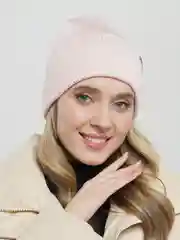 Розовый шапки/ Шапки женские/ Шапки для девочек/ Шапки зимние/ Шапки на весну