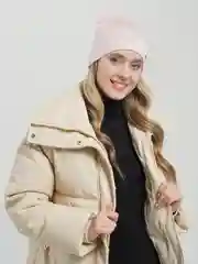 Розовый шапки/ Шапки женские/ Шапки для девочек/ Шапки на весну