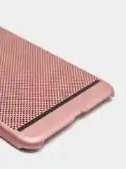 Коралловый меланж iphone 7+ / 8 Plus чехол пластиковый с перфорацией
