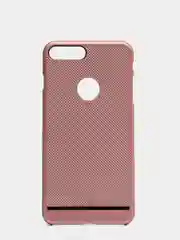Коралловый меланж iphone 7+ / 8 Plus чехол пластиковый с перфорацией