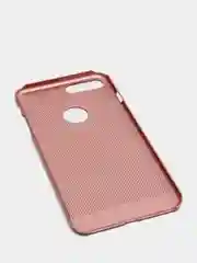 Коралловый меланж iphone 7+ / 8 Plus чехол пластиковый с перфорацией