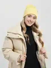 Желтый шапки/ Шапки женские/ Шапки для девочек/ Шапки зимние/ Шапки на весну