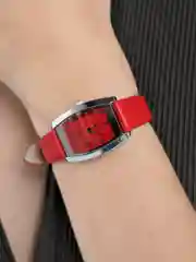 Красный женские кварцевые часы