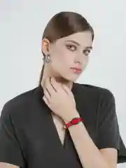 Красный женские кварцевые часы