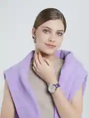 Фиолетовый женские кварцевые часы
