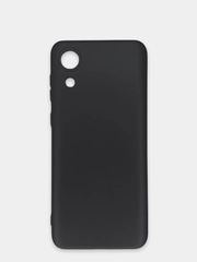 Чехол Samsung Galaxy A03 Core (Самсунг Галакси А03 Кор) черный силиконовый