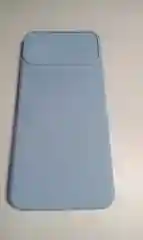 Голубой чехол Xiaomi REDMI 10C / Redmi 9C, с задвижным окном для защиты камеры и бархатом внутри
