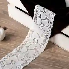 Белый кружево для шитья и декора