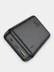 Черный внешний аккумулятор, Power Bank с быстрой зарядкой Hoco J87A 20000mAh PD20W