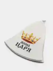 Пурпурный шапка для бани