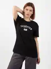Футболка Seletstore с принтом "Tatarstan", хлопок, унисекс, черная