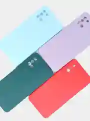 Чехол для Samsung A41, A32, A72 матовый силиконовый много цветов